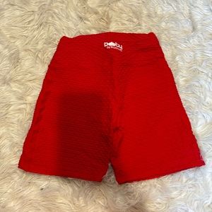 Booty by Brabants Red Bike Shorts